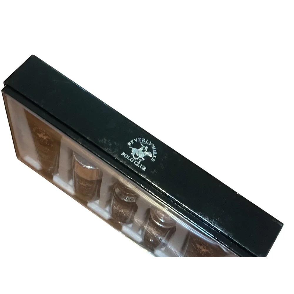 Beverly Hills Polo Club Sexy For Men 5pc Gift Set EDT Body Spray Deodorant Balm